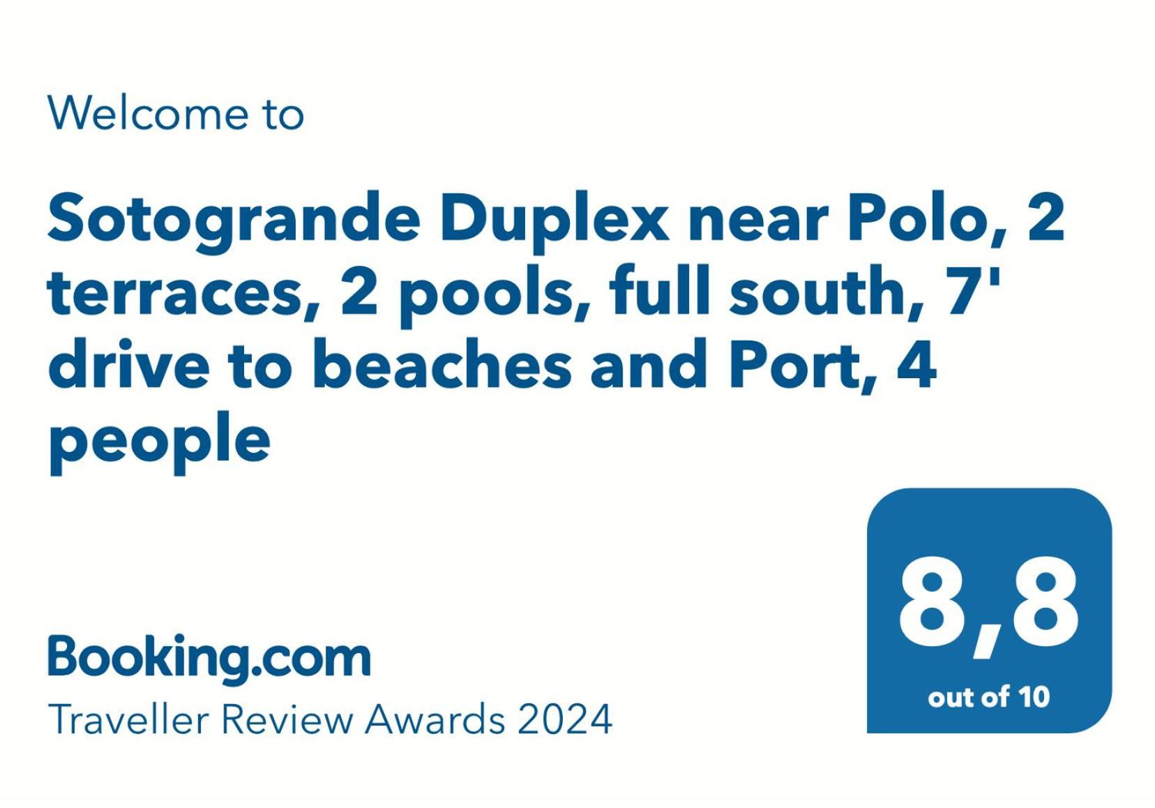 Sotogrande Duplex Near Polo, Best Pool View, 2 Pools, Full South, 7 Drive To Beaches And Port Zewnętrze zdjęcie